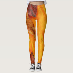 Herbstverlässt Leggings