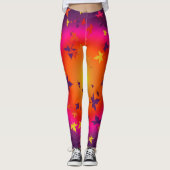 Herbstverlässt Leggings (Vorderseite)