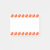 Herbstverlässt Post-it-Notes Post-it Klebezettel (Vorderseite)