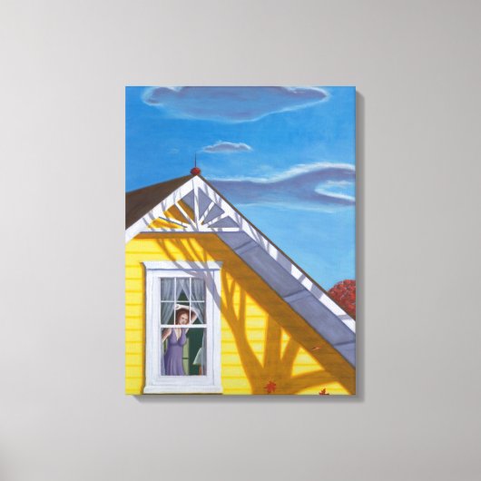 Herbstverläufe 2010 leinwanddruck (Vorderseite)