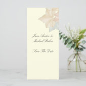 Herbstverläufe, eine Hochzeit das Lesezeichen Datu (Stehend Vorderseite)