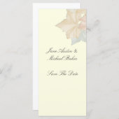 Herbstverläufe, eine Hochzeit das Lesezeichen Datu (Vorne/Hinten)