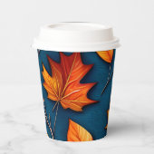 Herbstverläufe und Denim Pappbecher (Links)