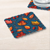 Herbstverläufe und Denim Untersetzer (angewinkelt)