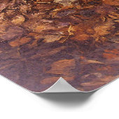 Herbstverläufe von John Everett Millais Poster (Ecke)