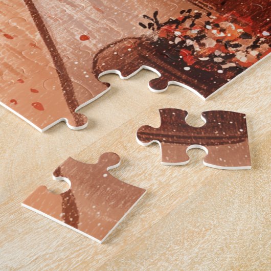 Herbstverluste in Paris Puzzle (Seite)