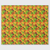Herbstverlustmuster Geschenkpapier (Flach)