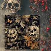Herbstverzauberung Halloween-Notebook Notizblock