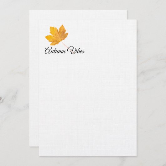 Herbstvibes (Vorne/Hinten)