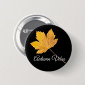 Herbstvibes Button (Vorne & Hinten)