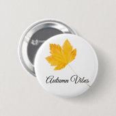 Herbstvibes Button (Vorne & Hinten)