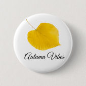 Herbstvibes Button (Vorderseite)