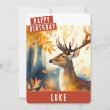 Herbstvibes Deh Birthday Card