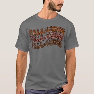 Herbstvibes Kürbisgewürz niedlicher Herbstkürbis T-Shirt