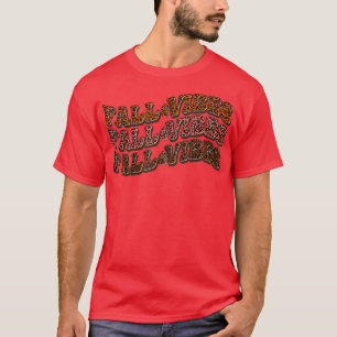 Herbstvibes Kürbisgewürz niedlicher Herbstkürbis T-Shirt