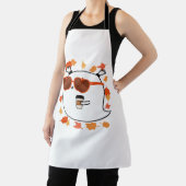 Herbstvibes Niedlich Ghost Classic T - Shirt Schürze (InSitu)