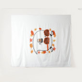 Herbstvibes Niedlich Ghost Classic T - Shirt Wandteppich (Vorderseite (Horizontal))