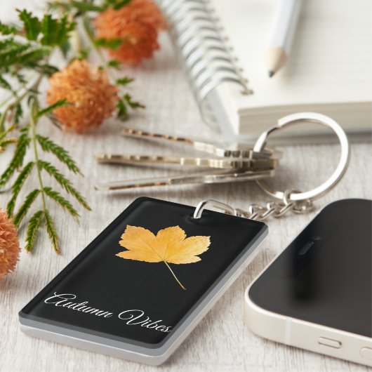 Herbstvibes Schlüsselanhänger (Vorderseite rechts)