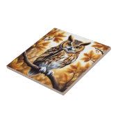 Herbstvogel Fliese (Seite)