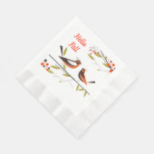 Herbstvögel Napkins Serviette (Ecke)