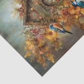 Herbstvögel Seidenpapier (Ausschnitt)