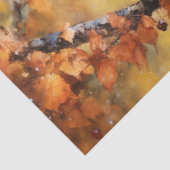 Herbstvogel Seidenpapier (Ausschnitt)