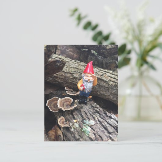 Herbstvorkommen Postkarte (Stehend Vorderseite)