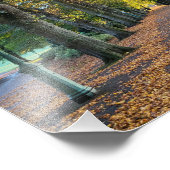 Herbstvormittag Fotodruck (Ecke)