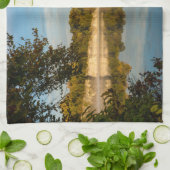 Herbstvormittag Geschirrtuch (Gefaltet)