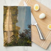 Herbstvormittag Geschirrtuch (Viertel Falte)