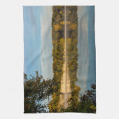 Herbstvormittag Geschirrtuch (Vertikal)