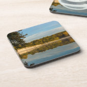 Herbstvormittag Getränkeuntersetzer (Linke Seite)