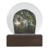 Herbstvormittag im Shenandoah-Nationalpark Schneekugel (Rückseite)