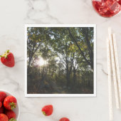 Herbstvormittag im Shenandoah-Nationalpark Serviette (Beispiel)