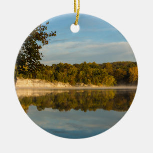 Herbstvormittag Keramikornament