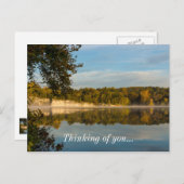 Herbstvormittag Postkarte (Vorne/Hinten)