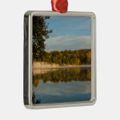 Herbstvormittag Silbernes Ornament (Rechts)
