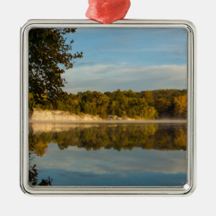 Herbstvormittag Silbernes Ornament