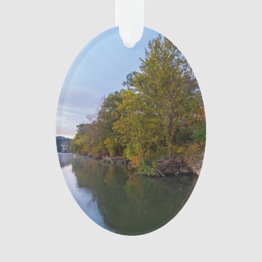 Herbstvormittag Springfield Ornament (Vorderseite)