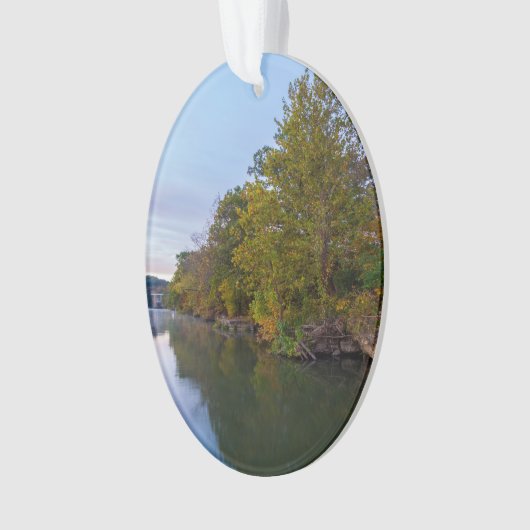 Herbstvormittag Springfield Ornament (Vorderseite)