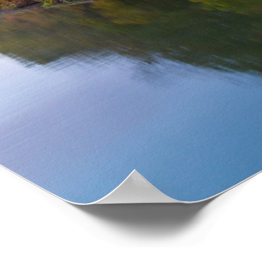 Herbstvormittag Springfield Poster (Ecke)