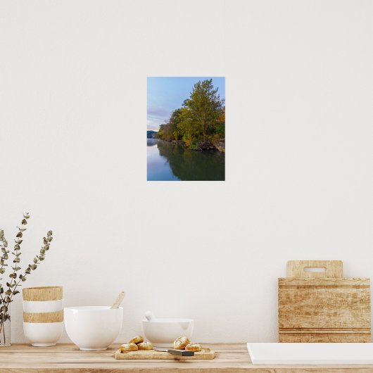 Herbstvormittag Springfield Poster (Küche)