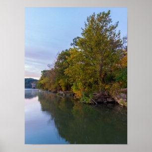 Herbstvormittag Springfield Poster