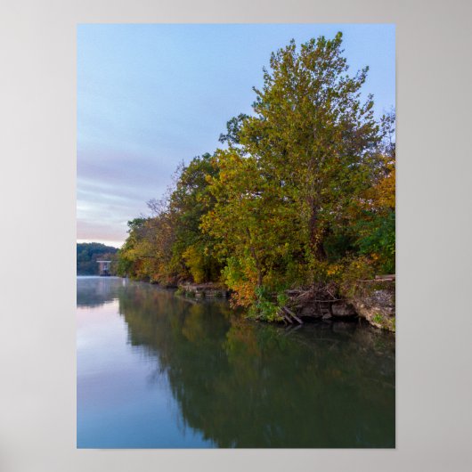 Herbstvormittag Springfield Poster (Vorne)