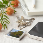 Herbstvormittag Springfield Schlüsselanhänger (Seite)