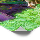 Herbstvormittagsausdruck Poster (Ecke)