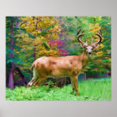 Herbstvormittagsausdruck Poster (Vorne)