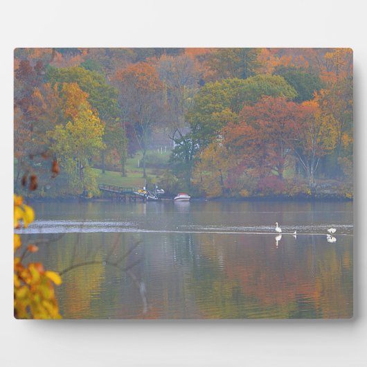 HerbstvormittagsPlaque Fotoplatte (Vorderseite)