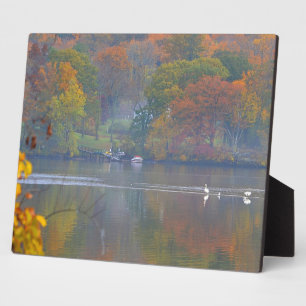 HerbstvormittagsPlaque Fotoplatte