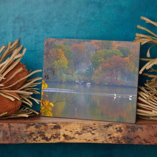 HerbstvormittagsPlaque Fotoplatte (Seite)